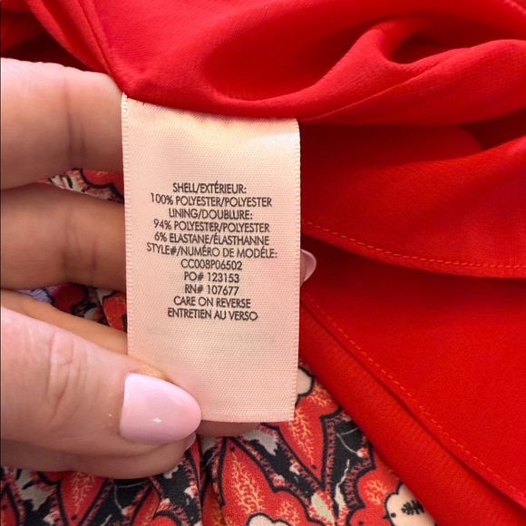 Alice + Olivia Elvira Smocked Mock Neck Mini Dress Size 10 - Picture 16 of 16